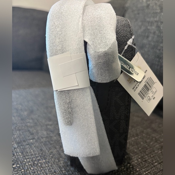 Michael Kors Charcoal and Black Zip Bag - Picture 4 of 5